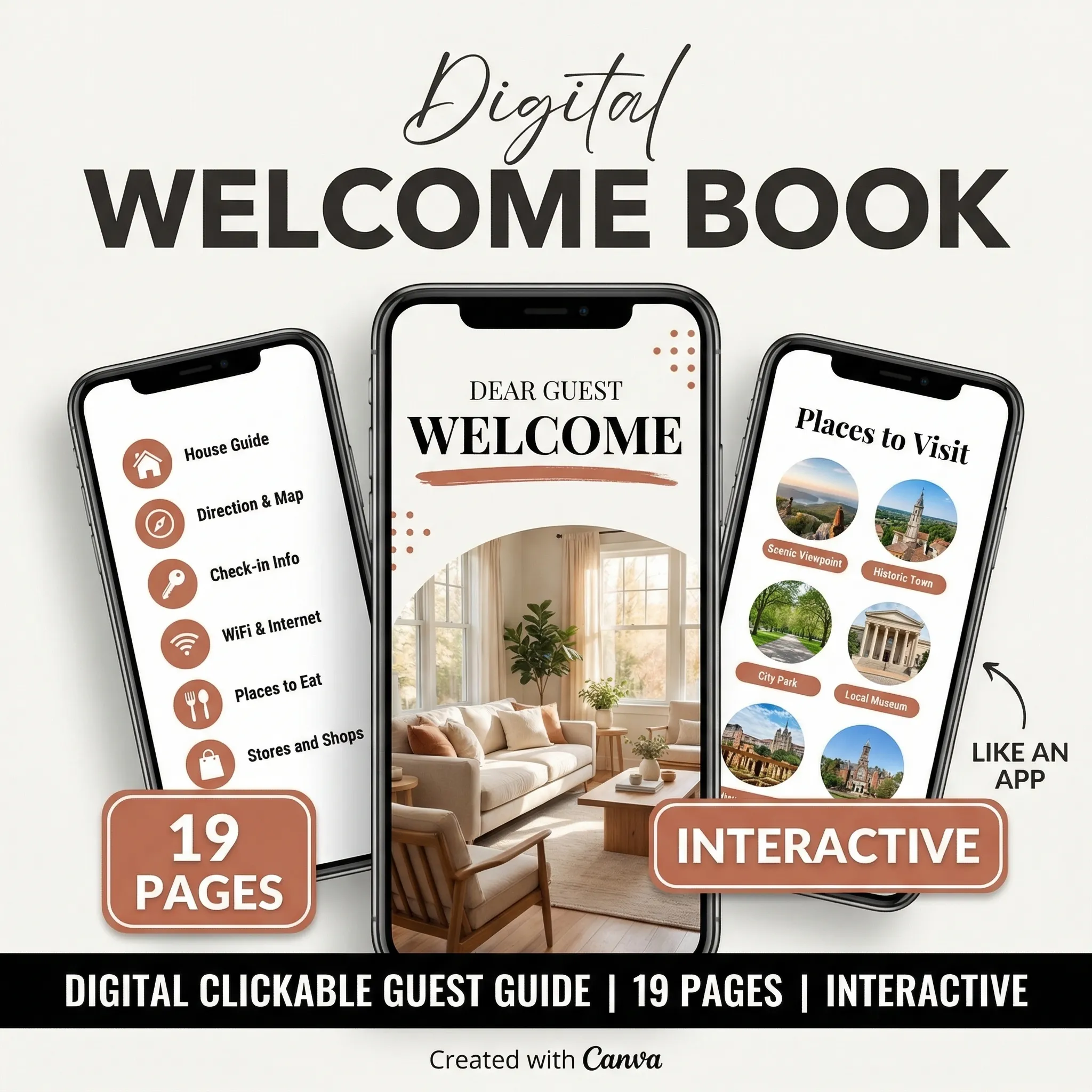 Airbnb Host Bundle: Digital welcome