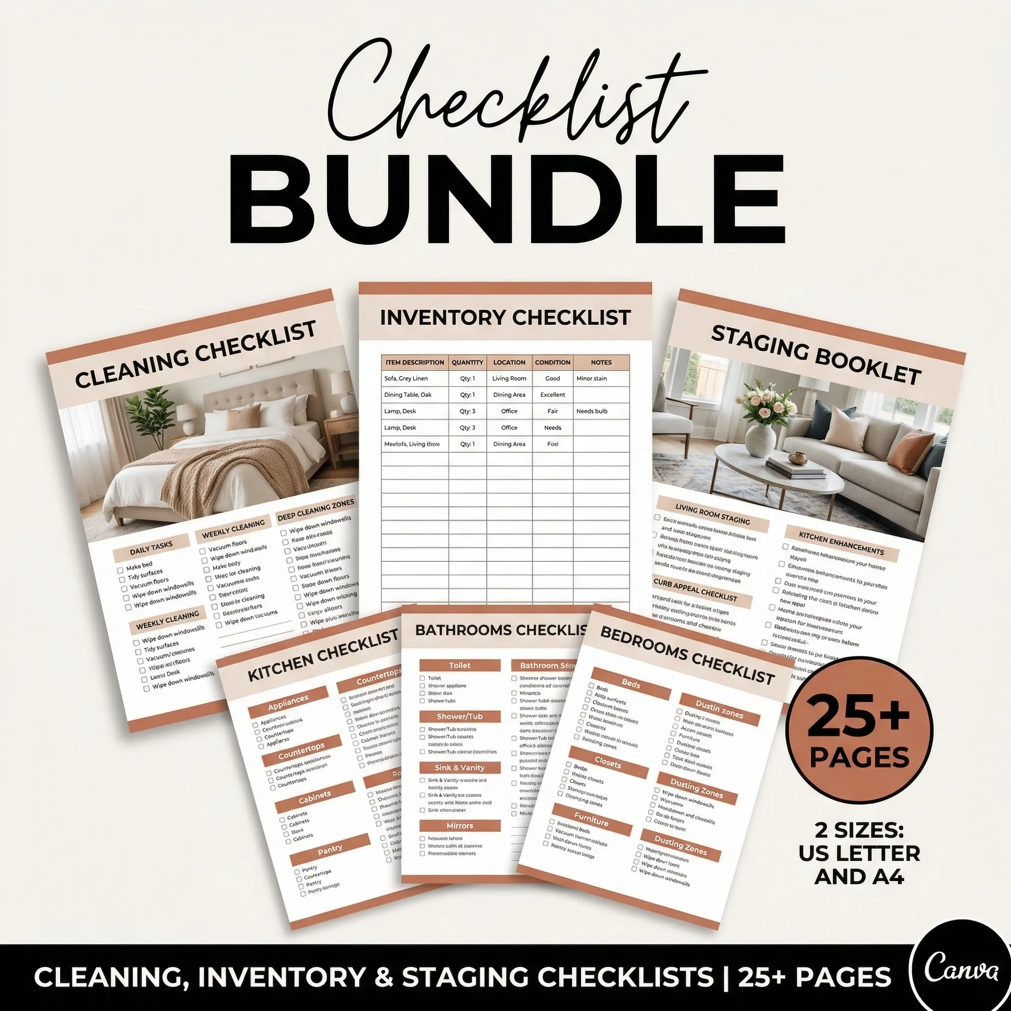 Airbnb Host Bundle: Checklists