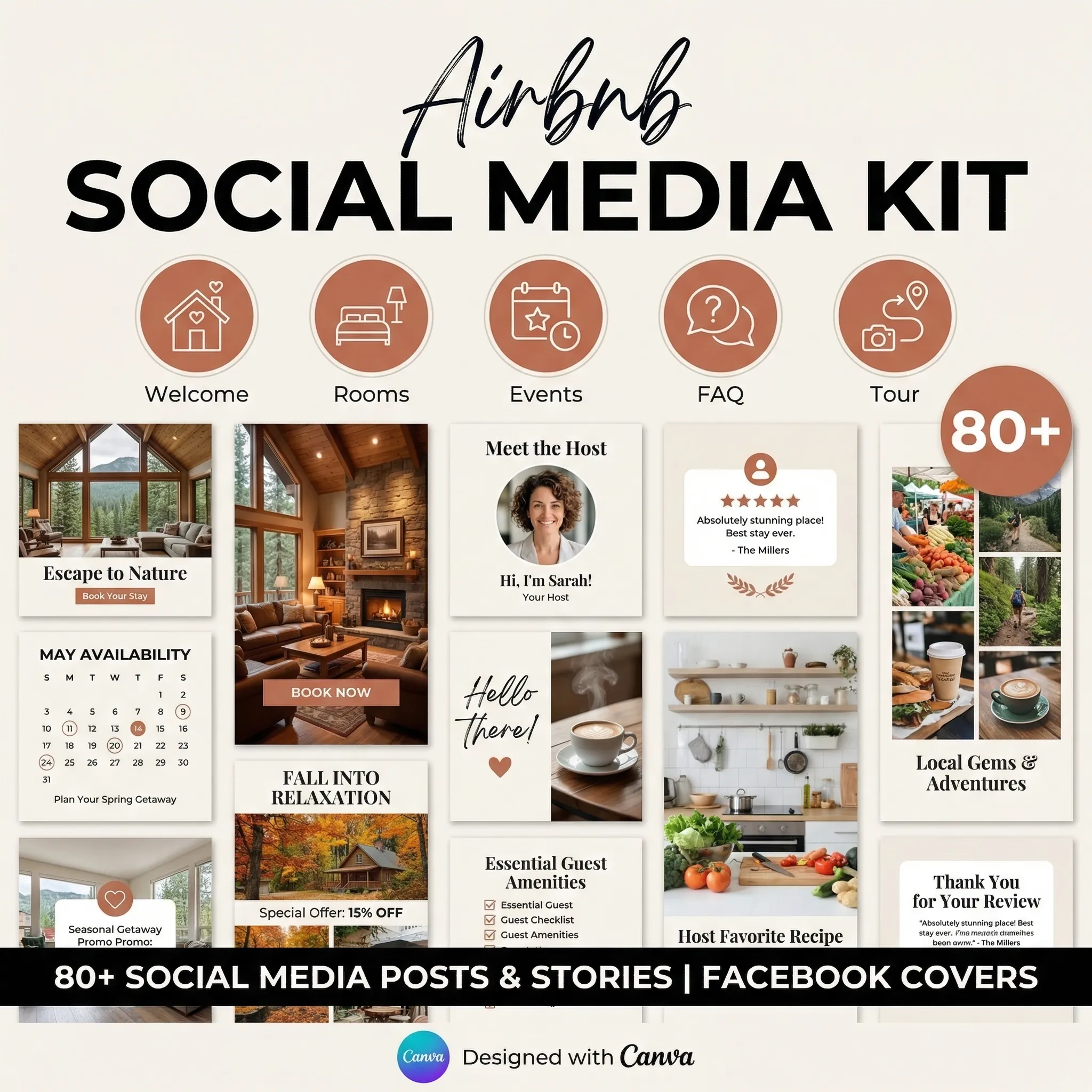 Airbnb Host Bundle: Social media